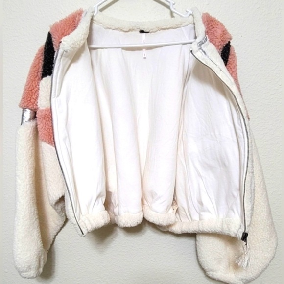 Free People Multicolor Taurus Teddy Jacket - Picture 4 of 10